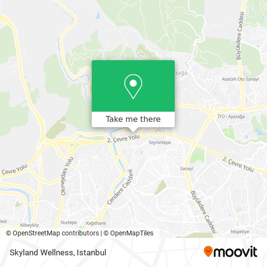 Skyland Wellness map