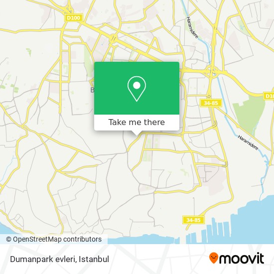 Dumanpark evleri map