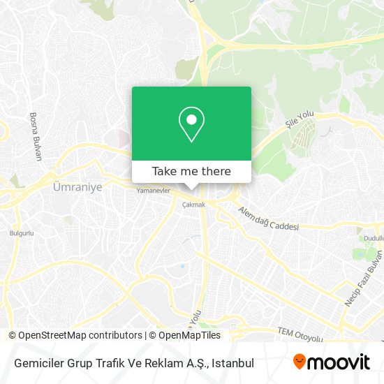 Gemiciler Grup Trafik Ve Reklam A.Ş. map