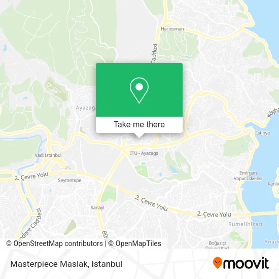 Masterpiece Maslak map