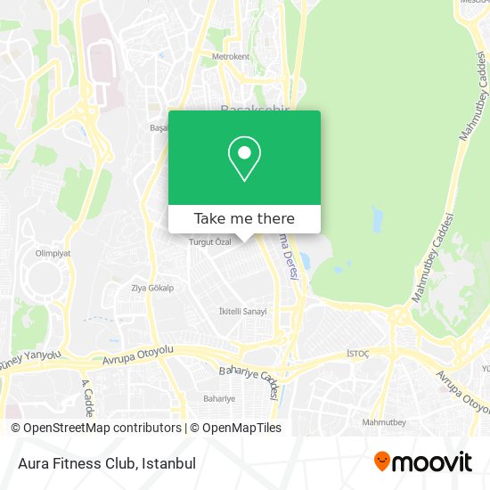 Aura Fitness Club map