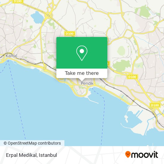 Erpal Medikal map