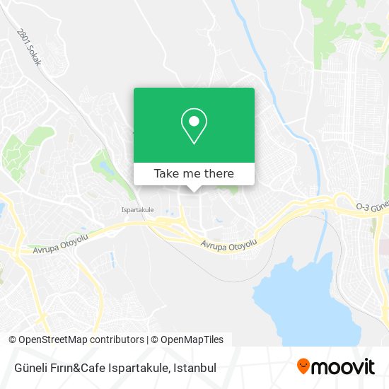 Güneli Fırın&Cafe Ispartakule map