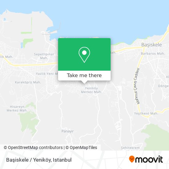 Başiskele / Yeniköy map