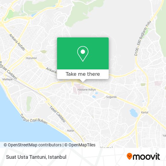 Suat Usta Tantuni map