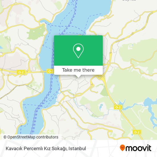 Kavacık Percemlı Kız Sokağı map