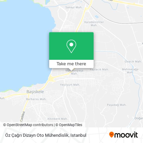 Öz Çağrı Dizayn Oto Mühendislik map