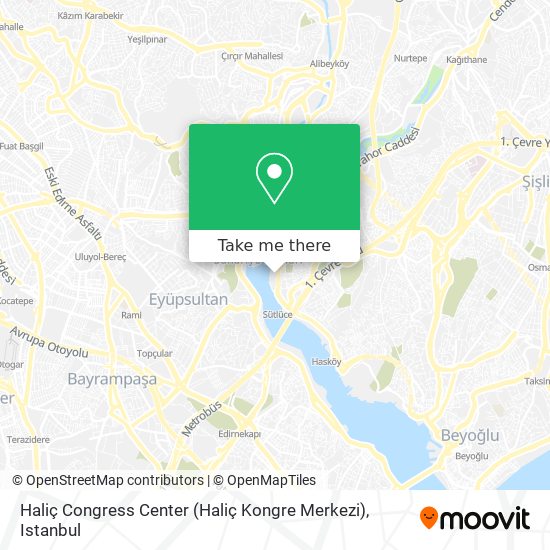 Haliç Congress Center (Haliç Kongre Merkezi) map