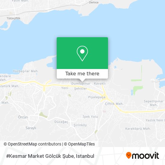 #Kesmar Market Gölcük Şube map