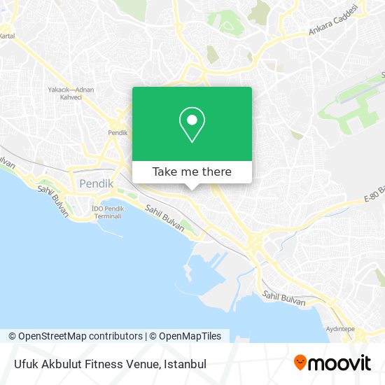 Ufuk Akbulut Fitness Venue map