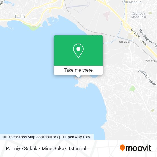 Palmiye Sokak / Mine Sokak map