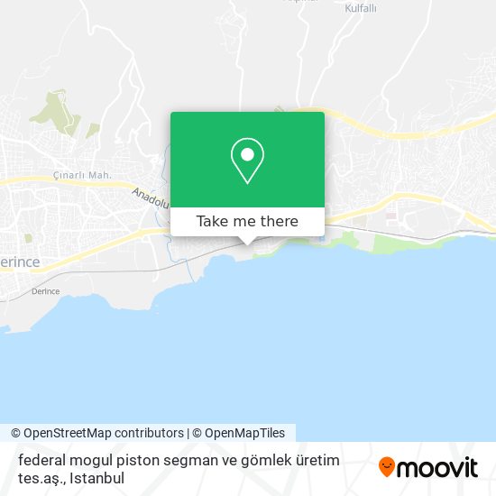 federal mogul piston segman ve gömlek üretim tes.aş. map