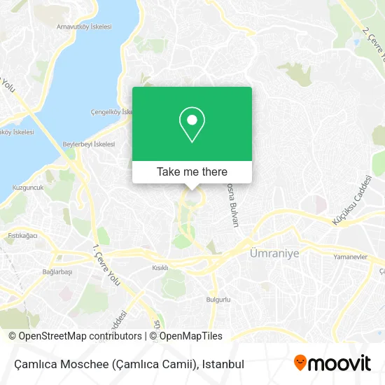 Çamlıca Moschee (Çamlıca Camii) map