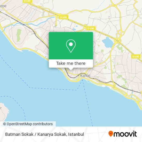 Batman Sokak / Kanarya Sokak map