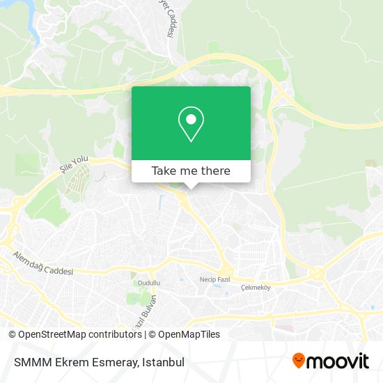 SMMM Ekrem Esmeray map