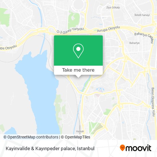 Kayinvalide & Kayınpeder palace map