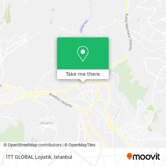 İTT GLOBAL Lojistik map