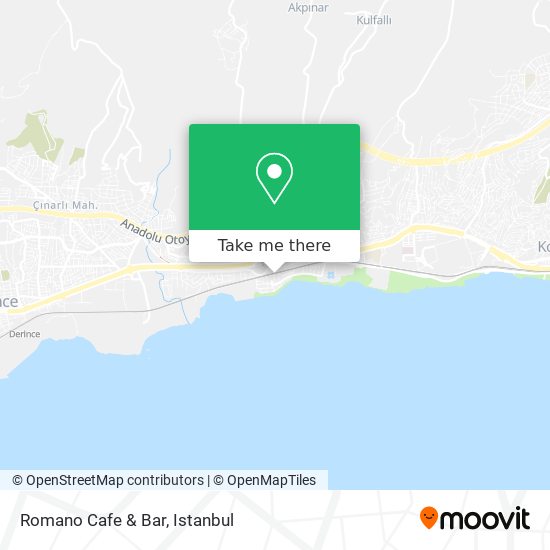 Romano Cafe & Bar map