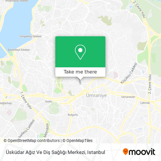 Üsküdar Ağız Ve Diş Sağlığı Merkezi map