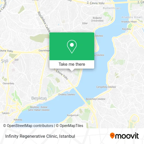 Infinity Regenerative Clinic map