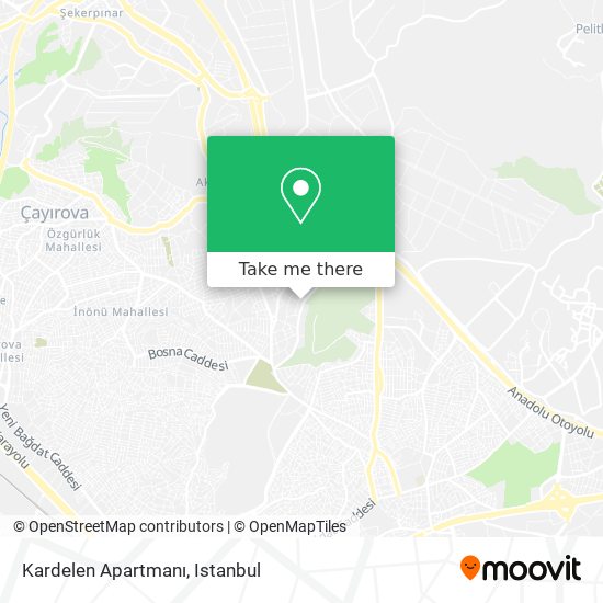 Kardelen Apartmanı map