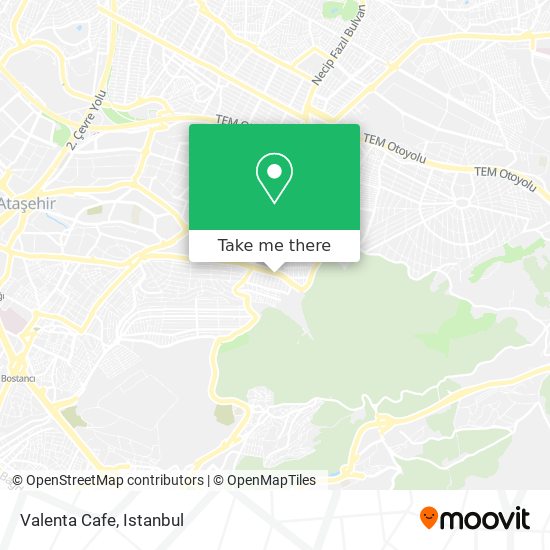 Valenta Cafe map