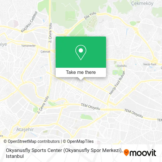 Okyanusfly Sports Center (Okyanusfly Spor Merkezi) map