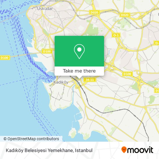 Kadıköy Belesiyesi Yemekhane map