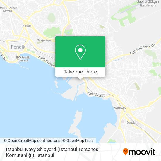 Istanbul Navy Shipyard (İstanbul Tersanesi Komutanlığı) map