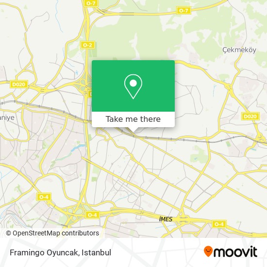 Framingo Oyuncak map