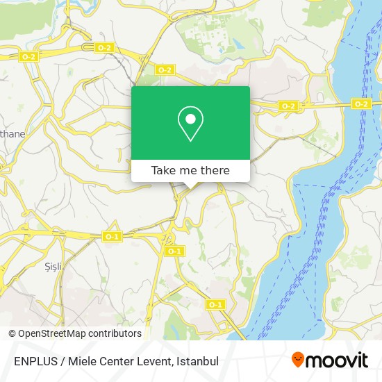 ENPLUS / Miele Center Levent map