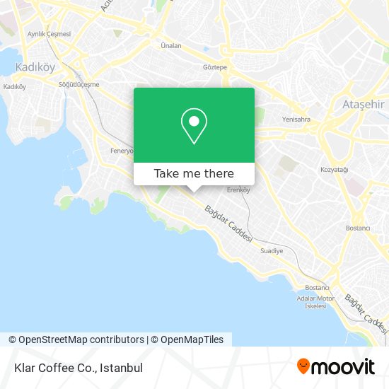 Klar Coffee Co. map