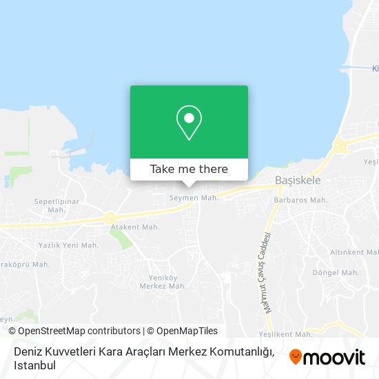 Deniz Kuvvetleri Kara Araçları Merkez Komutanlığı map
