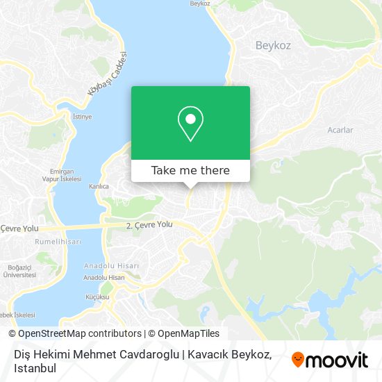 Diş Hekimi Mehmet Cavdaroglu | Kavacık Beykoz map