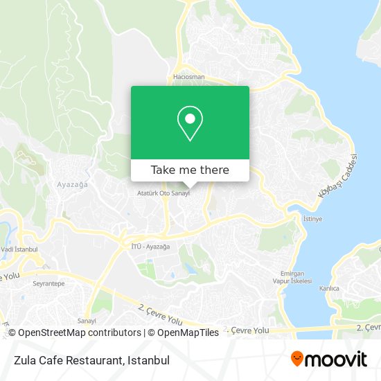 Zula Cafe Restaurant map
