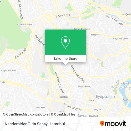Kandemirler Gıda Sanayi map
