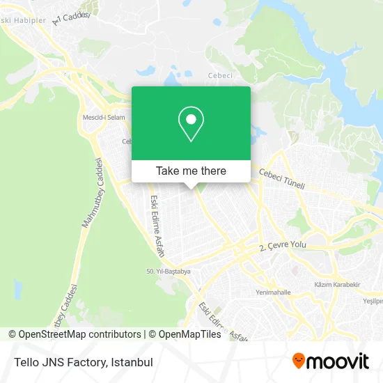Tello JNS Factory map