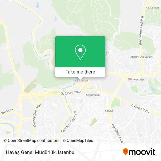 Havaş Genel Müdürlük map