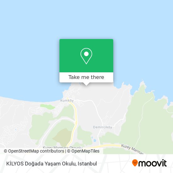 KİLYOS Doğada Yaşam Okulu map