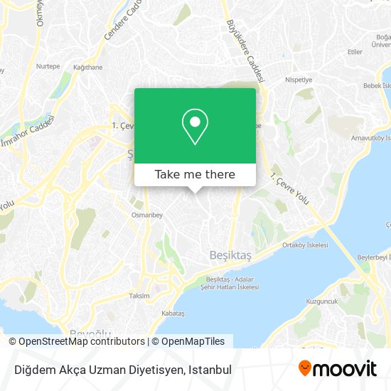 Diğdem Akça Uzman Diyetisyen map