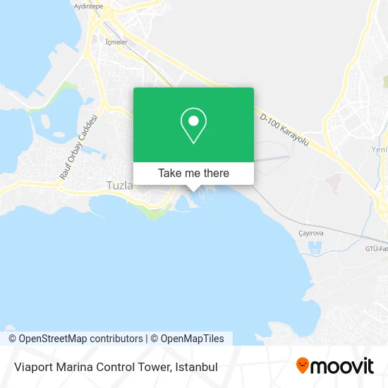 Viaport Marina Control Tower map