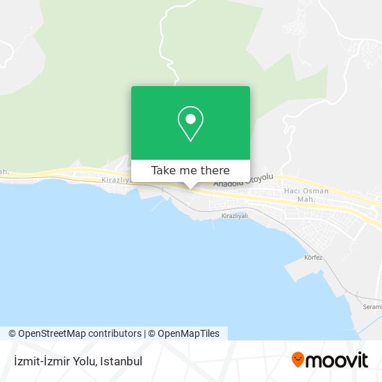 İzmit-İzmir Yolu map