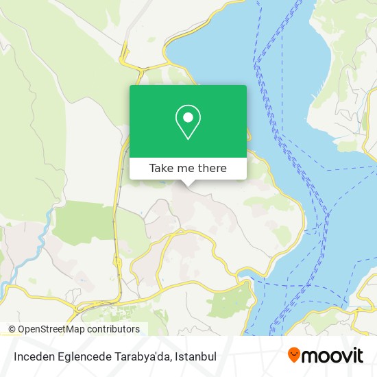 Inceden Eglencede Tarabya'da map