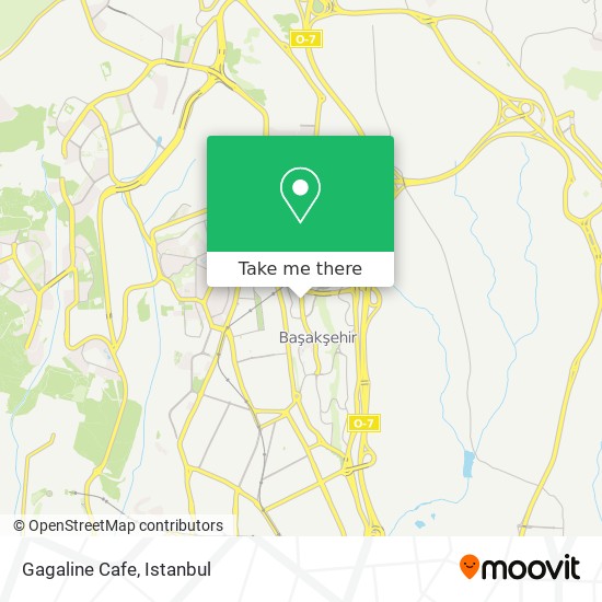 Gagaline Cafe map