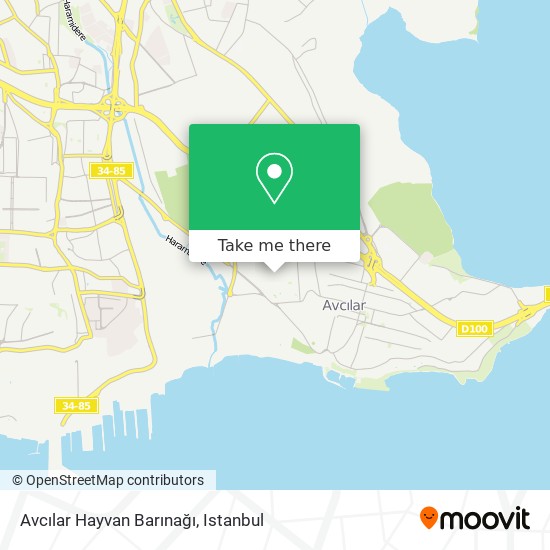 Avcılar Hayvan Barınağı map