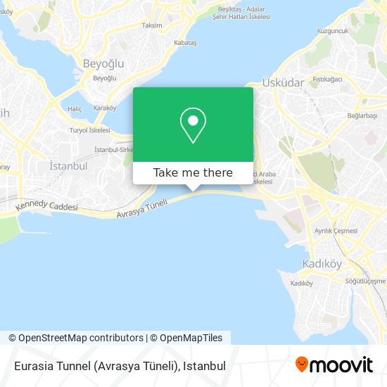 Eurasia Tunnel (Avrasya Tüneli) map
