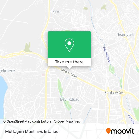 Mutfağım Mantı Evi map