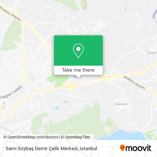 Sami Soybaş Demir Çelik Merkezi map