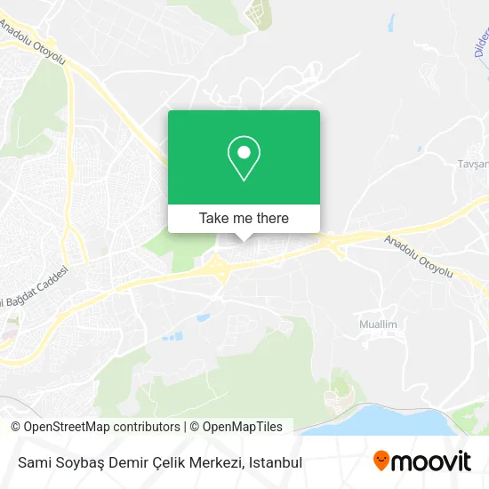 Sami Soybaş Demir Çelik Merkezi map