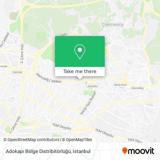 Adokapı Bölge Distribitörlüğü map